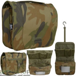 Brandit Transportsack Wasserdicht -Bundeswehr Und Mehr Verkäufe 8061 wz waschtasche gross woodland 5778 Brandit Molle Tasche Waschtasche Large