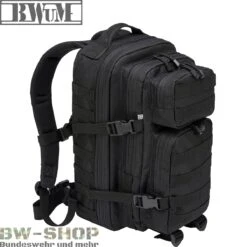 BWuM Windbreaker Sommer Mit Zipper 18 BWuM Windbreaker Sommer Mit Zipper -Bundeswehr Und Mehr Verkäufe BWuMAssaultPackschwarzmedium1 wz min 5132 BWuM US Assault Pack Cooper Rucksack