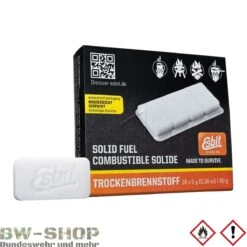 Esbit Original Bundeswehr Notration NRG-5 / NRG-5 Zero -Bundeswehr Und Mehr Verkäufe Brennstoff 16x5 wz 5370 Esbit Trockenbrennstofftabletten