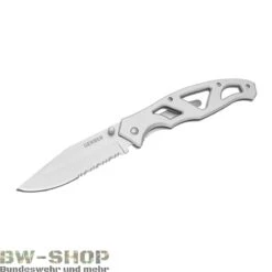 Militär Tactical Pen Black Pro 8-tlg. -Bundeswehr Und Mehr Verkäufe II serrated edge 1 mit WZ min 6372 Gerber Taschenmesser Paraframe