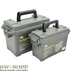 Bundeswehr Taschenmesser Alte Art -Bundeswehr Und Mehr Verkäufe MunitionskisteUSKunststoff1000 4803 bw 4803 US Army Munitionskiste Kunststoff oliv Neu Kal 30 und Kal 50 US Ammo Box abschliessbar 4803 US Army Munitionskiste Kunststoff Oliv