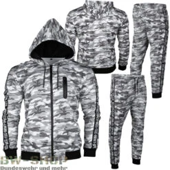 Mil-Tec 1-3er Pack Original Bundeswehr T-Shirt Tropen -Bundeswehr Und Mehr Verkäufe armytrainingurban 5004 Army Trainingsjacke Trainingshose Trainingsanzug Armee Sportanzug Hoodie Jacke Pullover Hose Camouflage bw 5004 Army Trainingsjacke Trainingshose Trainingsan