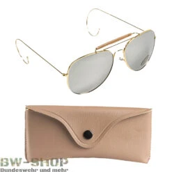 Mil-Tec Original Bundeswehr Fliegerjacke Aramid Grün -Bundeswehr Und Mehr Verkäufe brilleafsilber1100 2130 bw 2130 US Air Force Pilotenbrille Fliegerbrille Sonnenbrille