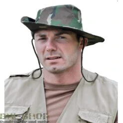 Mil-Tec Original NVA Wintermütze DDR Mütze -Bundeswehr Und Mehr Verkäufe buschhutdruckknopfwoodland wz min 5206 Militaer Buschhut mit Druckknopf