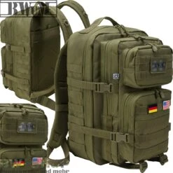 Brandit Molle Tasche Tactical -Bundeswehr Und Mehr Verkäufe bwumcooperpatcholivlarge wz min 5633 BWuM US Assault Pack Cooper Rucksack Patch und Flaggen