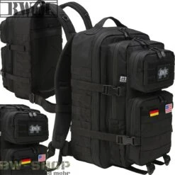Brandit Molle Tasche Tactical -Bundeswehr Und Mehr Verkäufe bwumcooperpatchschwarzlarge wz min 5633 BWuM US Assault Pack Cooper Rucksack Patch und Flaggen
