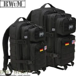 Brandit Molle Tasche Tactical -Bundeswehr Und Mehr Verkäufe bwumcooperpatchschwarzmediumlarge wz min 5633 BWuM US Assault Pack Cooper Rucksack Patch und Flaggen