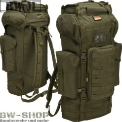 BWuM M65 Pure Vintage Shorts -Bundeswehr Und Mehr Verkäufe bwumkampfrucksackmolleoliv1 wz min 5705 BWuM Bundeswehr Kampfrucksack Molle 65L Patch und Flagge
