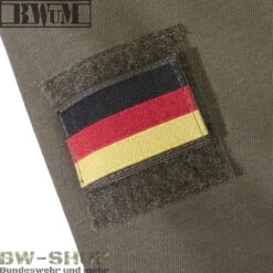 Brandit Tactical Performance Outdoor Jacke -Bundeswehr Und Mehr Verkäufe bwumm65jackeolivdetail3 wz min 5715 BWuM Feldjacke M65 Patch und Flaggen