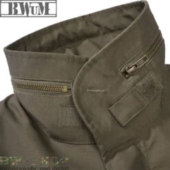 Brandit Tactical Performance Outdoor Jacke -Bundeswehr Und Mehr Verkäufe bwumm65jackeolivdetail4 wz min 5715 BWuM Feldjacke M65 Patch und Flaggen
