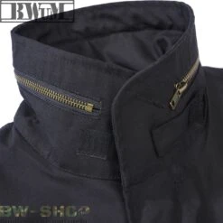 Brandit Tactical Performance Outdoor Jacke -Bundeswehr Und Mehr Verkäufe bwumm65jackeschwarzdetail4 wz min 5715 BWuM Feldjacke M65 Patch und Flaggen