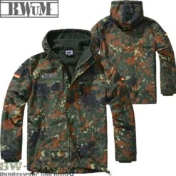 Brandit Windbreaker Sommer *2. Wahl* -Bundeswehr Und Mehr Verkäufe bwumtacticalwindbreakerflecktarn wz min 5324 BWuM Tactical Windbreaker mit Zipper