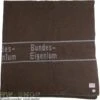 Original Bundeswehr Mumienschlafsack Bw Schlafsack -Bundeswehr Und Mehr Verkäufe bwwolldeckebraun wz min 5718 Original Bundeswehr Wolldecke Braun
