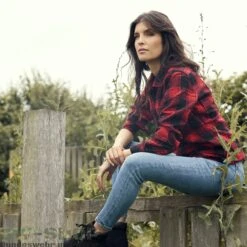 Brandit Bw T-Shirt / US Shirt 9 Brandit Bw T-Shirt / US Shirt -Bundeswehr Und Mehr Verkäufe checkshirtladymodel wz min 5263 Brandit Amy Check Shirt Damen