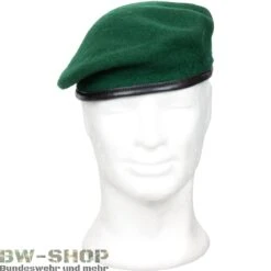 Original Polizei Schirmmütze Weiß Mit Kokarde -Bundeswehr Und Mehr Verkäufe commandobarettjaegergruen wz min 5241 Militaer Commando Barett