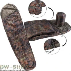 Mil-Tec Moskitonetz Mit Packsack Einzelbett & Doppelbett -Bundeswehr Und Mehr Verkäufe commandoschlafsackflecktarn 5024 Schlafsack 200gr Neu Bw Steppdeckenschlafsack bw 5024 Commando Schlafsack mit Packsack