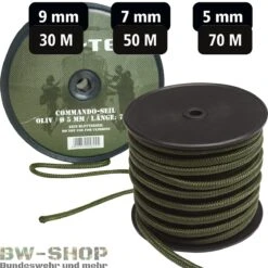 Mil-Tec Militär Spannsäge Mit Griffen & Sägeblatt -Bundeswehr Und Mehr Verkäufe commandoseilrolleoliv wz min 5297 Militaer Commando Seil auf Rolle 5350 Militaer Commando Seil auf Rolle