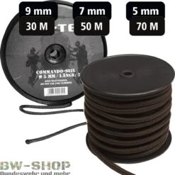 Mil-Tec Militär Spannsäge Mit Griffen & Sägeblatt -Bundeswehr Und Mehr Verkäufe commandoseilrolleschwarz wz min 5297 Militaer Commando Seil auf Rolle 5350 Militaer Commando Seil auf Rolle