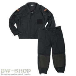 Militär Regenanzug -Bundeswehr Und Mehr Verkäufe feldjaegereinsatzanzugschwarz1000 4669 bw 4669 Original Bundeswehr Feldjaeger Einsatzanzug Bw Set Jacke Hose