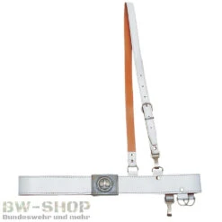 Original Bundeswehr Gürtel & Koppel Leder Marine