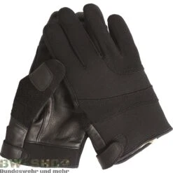 Mil-Tec Original Bundeswehr Lederhandschuhe Winter Gefüttert *N...