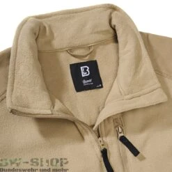 Brandit Original Britische Armee Feldjacke DPM-Tarn (Field Jack... -Bundeswehr Und Mehr Verkäufe fleecetroyerripstopdetail2 wz min 5711 Brandit Fleece Troyer Ripstop