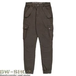 Alpha Industries BWuM Bundeswehr Sportshirt Mit Flaggen & Adler -Bundeswehr Und Mehr Verkäufe greyblack mit WZ min 5921 Alpha Industries Hose Combat Pant LW