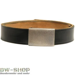 Original NVA Koppel Leder Schwarz Offizier DDR Gürtel