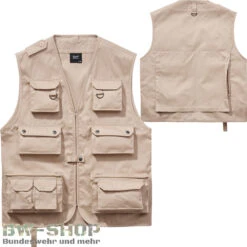 Brandit Polizei Kugelsichere Weste Herren Sitek SK1 Schutzweste -Bundeswehr Und Mehr Verkäufe jagdwestebeige 5053 Brandit Jagdweste 13 Taschen bw 5053 Brandit Jagdweste 13 Taschen