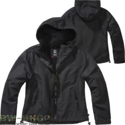 Brandit Engelbert Strauss Arbeitsjacke -Bundeswehr Und Mehr Verkäufe ladywindbreakerfleecefutterzipperschwarz wz min 5280 Brandit Windbreaker Fleecefutter mit Zipper Damen