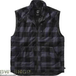 Brandit Original Bundeswehr Survival Weste Flecktarn -Bundeswehr Und Mehr Verkäufe lumbervestgrauschwarz wz min 5694 Brandit Lumber Weste gefuettert 1