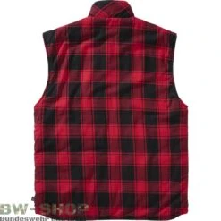 Brandit Militär Plate Carrier Plattenträger Weste -Bundeswehr Und Mehr Verkäufe lumbervestrotschwarzhinten wz min 5694 Brandit Lumber Weste gefuettert