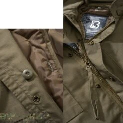 Brandit Feldjacke M65 Giant -Bundeswehr Und Mehr Verkäufe m65standardjackedetail wz min 5275 Brandit US Feldjacke M65 Standard RipStop Limited Edition