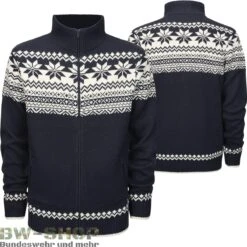 Brandit Original Bundeswehr Unterhemd Winter Mit Plüschfutter -Bundeswehr Und Mehr Verkäufe norwegercardiganjackeblau wz min 5272 Brandit Norweger Cardigan Jacke