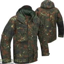 Brandit Original Bundeswehr Komplett Set Flecktarn 5-Farben 12 Brandit Original Bundeswehr Komplett Set Flecktarn 5-Farben -Bundeswehr Und Mehr Verkäufe performancejackeflecktarn wz min 5323 Brandit Tactical Performance Outdoor Jacke