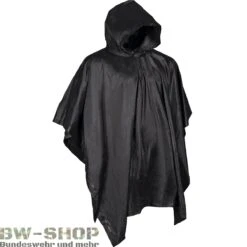 Mil-Tec Brandit Windbreaker Sommer Mit Zipper Damen -Bundeswehr Und Mehr Verkäufe ponchobasicschwarz wz min 5343 Militaer Poncho Basic