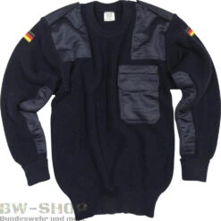 Brandit Teddyfleece Jacke -Bundeswehr Und Mehr Verkäufe pulloverblau 2075 bw 2075 Original Bundeswehr Pullover blau und oliv Bw Pulli