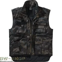 Brandit Polizei Kugelsichere Weste Herren Sitek SK1 Schutzweste -Bundeswehr Und Mehr Verkäufe rangerwestedarkcamo wz min 4739 US Rangerweste Gefuettert