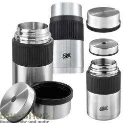 Esbit Brandit Gürtel-Flaschenhalter Mit Molle Loop (2er Pack) -Bundeswehr Und Mehr Verkäufe sculptorthermobehaelterblank wz min 5373 Esbit Thermobehaelter Sculptor mit Manschette 1 0L