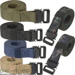 Brandit Original Polizei Einsatzgürtel Leder