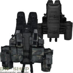 Brandit Jagdweste 13-Taschen 17 Brandit Jagdweste 13-Taschen -Bundeswehr Und Mehr Verkäufe tacticalwestedarkcamo 5074 Brandit Tactical Weste bw 5074 Brandit Tactical Weste