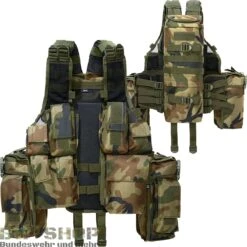 Brandit Jagdweste 13-Taschen 16 Brandit Jagdweste 13-Taschen -Bundeswehr Und Mehr Verkäufe tacticalwestewoodland wz min 5074 Brandit Tactical Weste