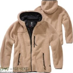 Brandit Teddyfleece Worker Jacke Mit Kapuze -Bundeswehr Und Mehr Verkäufe teddyfleecejackedamencoyote wz min 5286 Brandit Teddyfleece Jacke mit Kapuze Damen