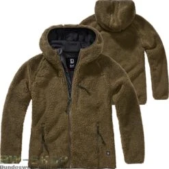 Titelseite -Bundeswehr Und Mehr Verkäufe teddyfleecejackedamenoliv wz min 5286 Brandit Teddyfleece Jacke mit Kapuze Damen
