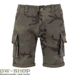 Alpha Industries BWuM Badeshorts / Swimshorts Basic -Bundeswehr Und Mehr Verkäufe vorne wz 5923 Alpha Industries Crew Short 2
