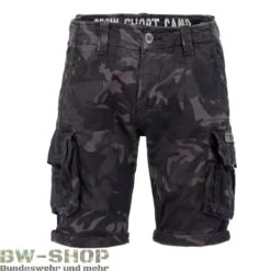 Alpha Industries BWuM Badeshorts / Swimshorts Basic -Bundeswehr Und Mehr Verkäufe vorne wz 5923 Alpha Industries Crew Shorts