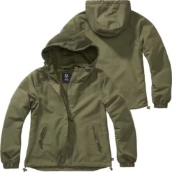 Titelseite -Bundeswehr Und Mehr Verkäufe windbreakersommerzipdamenoliv min 5274 Brandit Windbreaker Sommer mit Zipper Damen