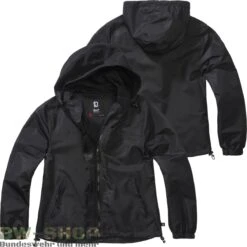Brandit BWuM Tactical Windbreaker Zipper Sommer + Patch & Flagg... -Bundeswehr Und Mehr Verkäufe windbreakersommerzipdamenschwarz wz min 5274 Brandit Windbreaker Sommer mit Zipper Damen