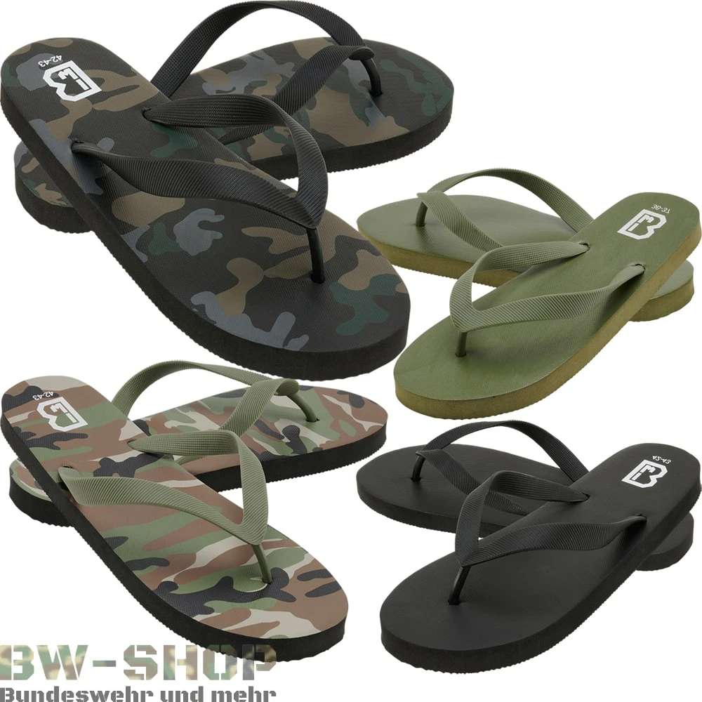 Titelseite -Bundeswehr Und Mehr Verkäufe beachslipper wz min 5167 Brandit Flip Flops Beach Slipper