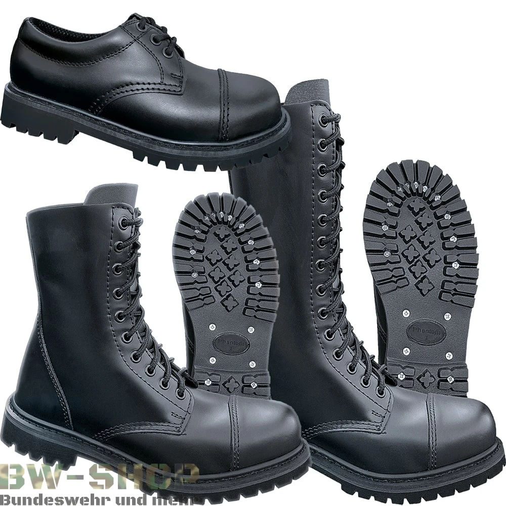 Titelseite -Bundeswehr Und Mehr Verkäufe phantomboots wz min 5166 Brandit Phantom Boot mit Stahlkappe 3 10 14 Loch